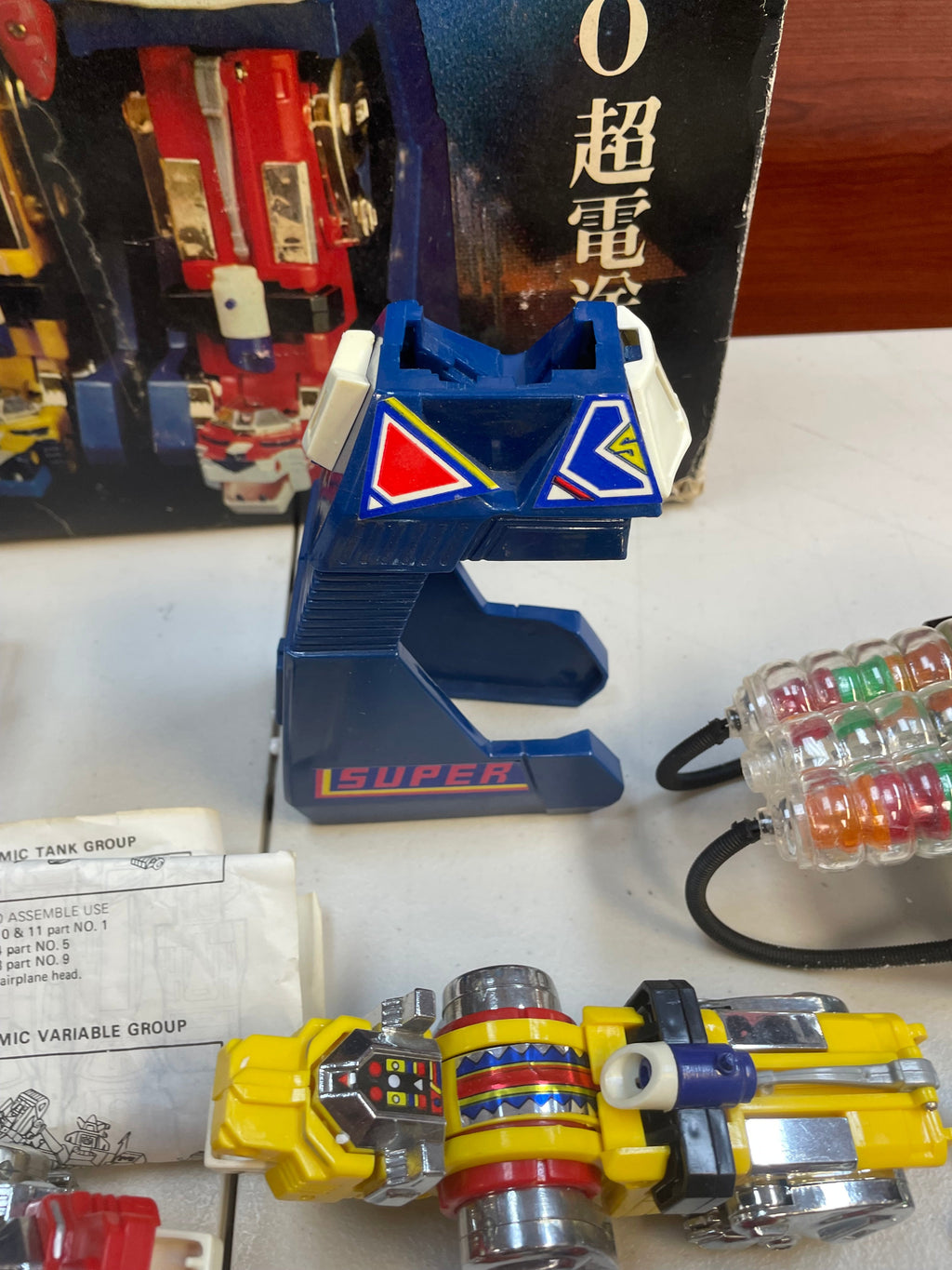 Super Combination Robot B/O 17 in 1 (Vintage Voltron KO, Hsiang Shan Toys)