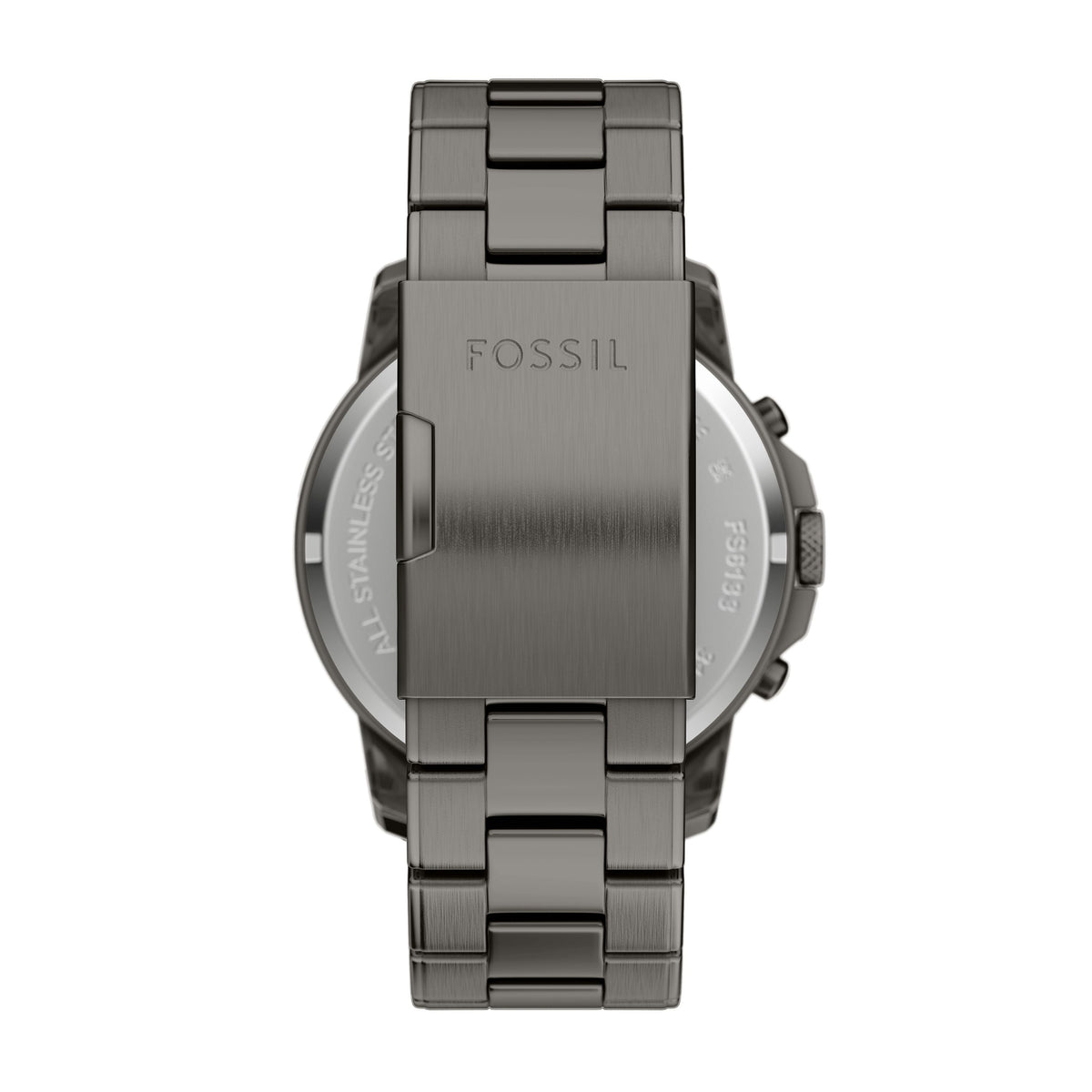 Fossil Men's Grant 44mm Chronograph Gunmetal Stainless Steel Watch