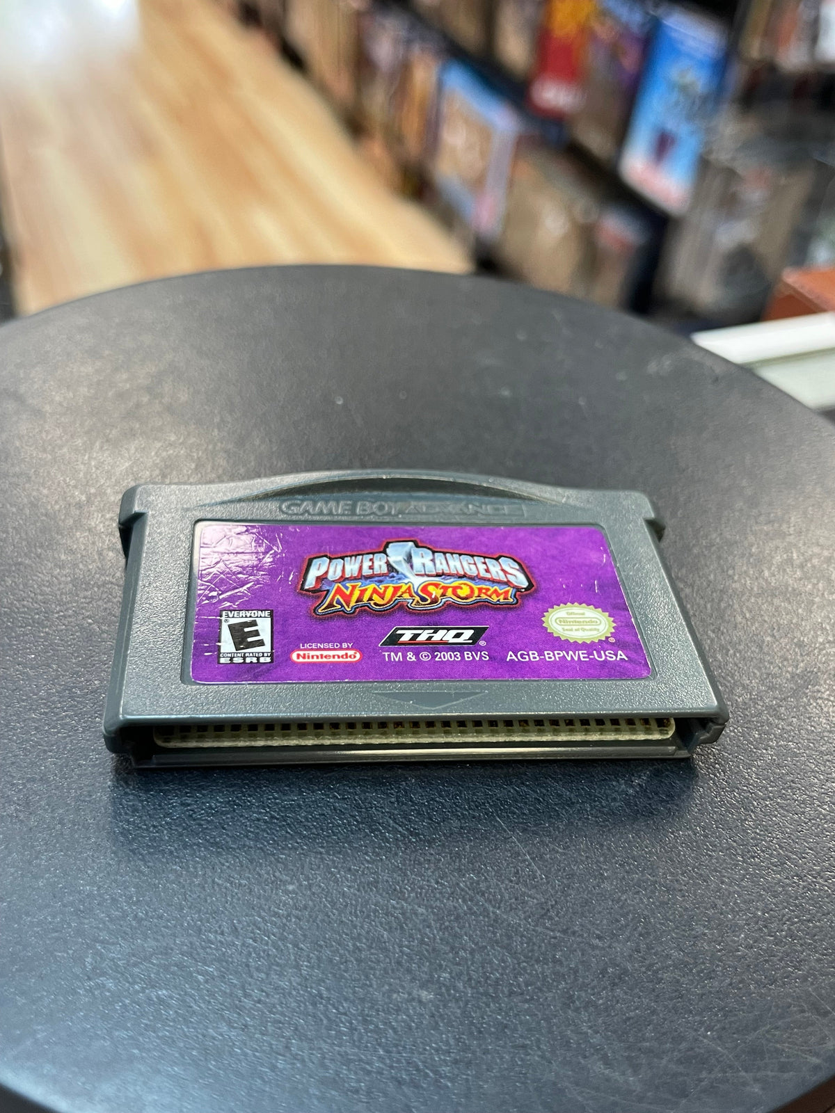 Power Rangers Ninja Storm (Nintendo Gameboy Advance, Video Games) ** TESTED**