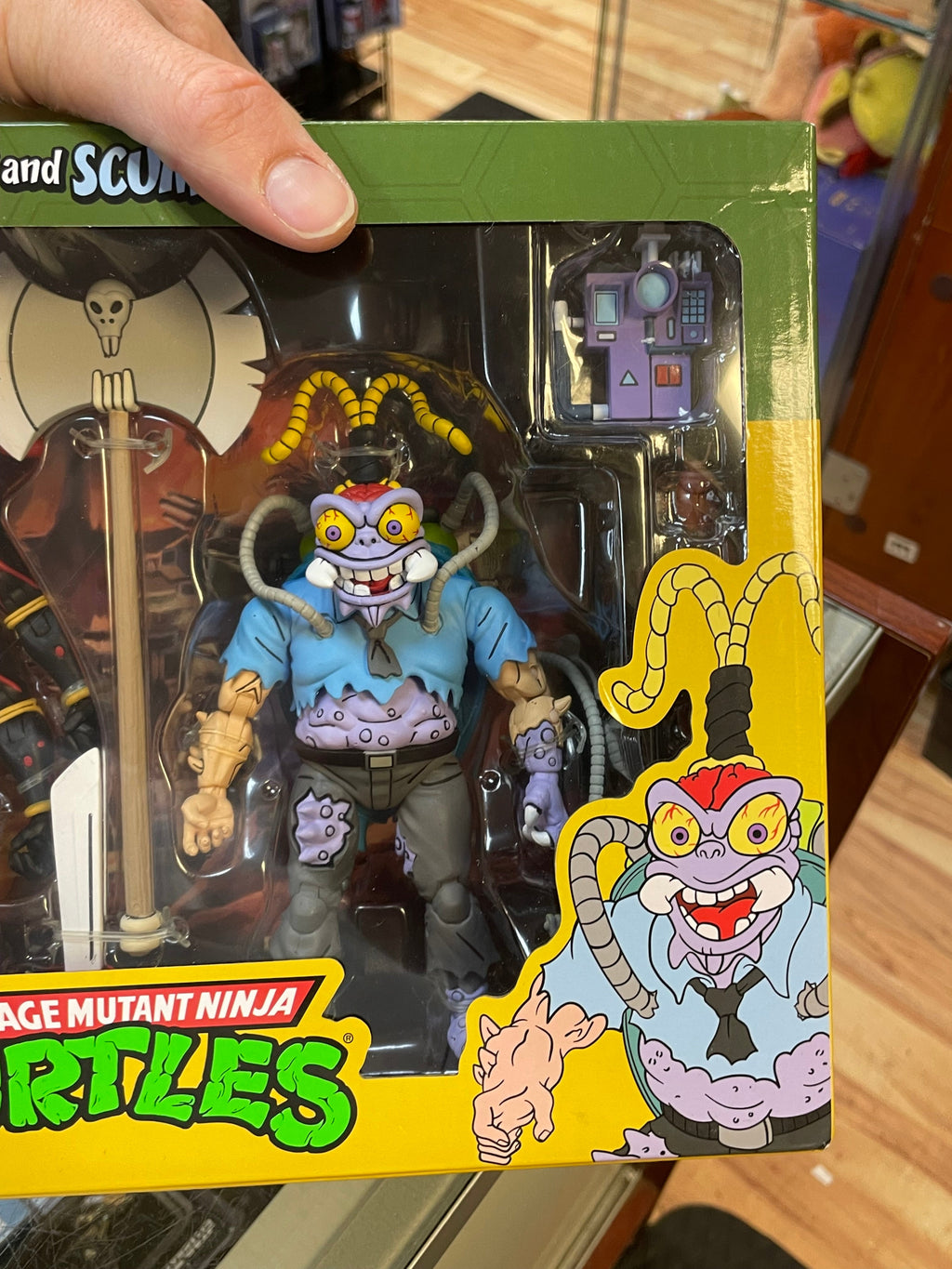 Antrax & Scumbug (TMNT Ninja Turtles, NECA) **Open New**
