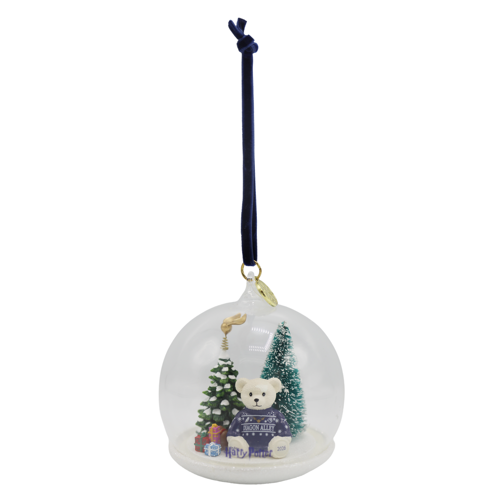Diagon Alley Christmas Globe Decoration