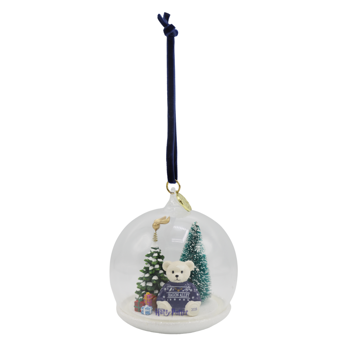 Diagon Alley Christmas Globe Decoration