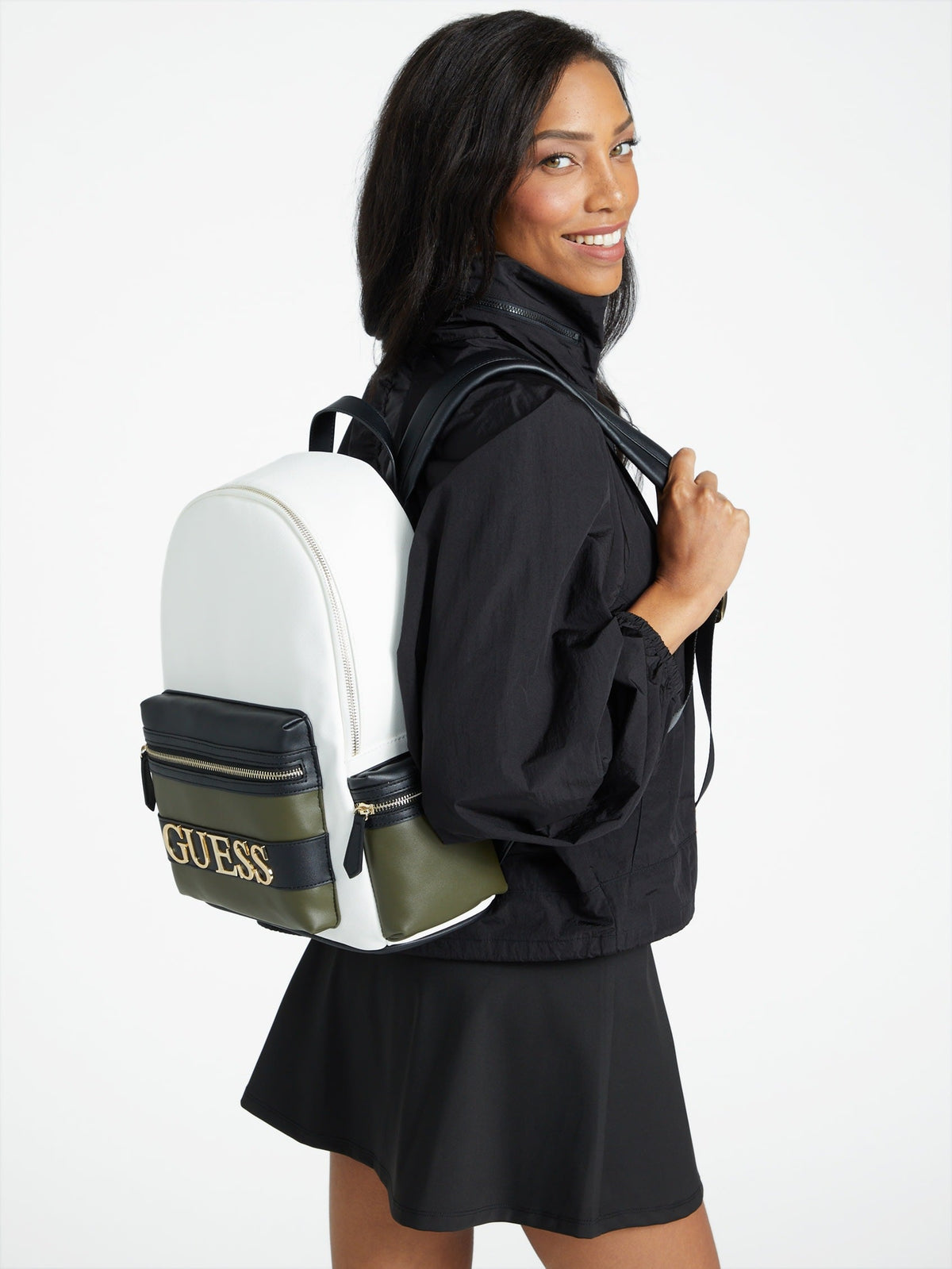 Tasha Faux-Leather Backpack