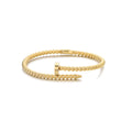 Tarnish Resistant 18k Gold Plated Beaded Nail Cuff