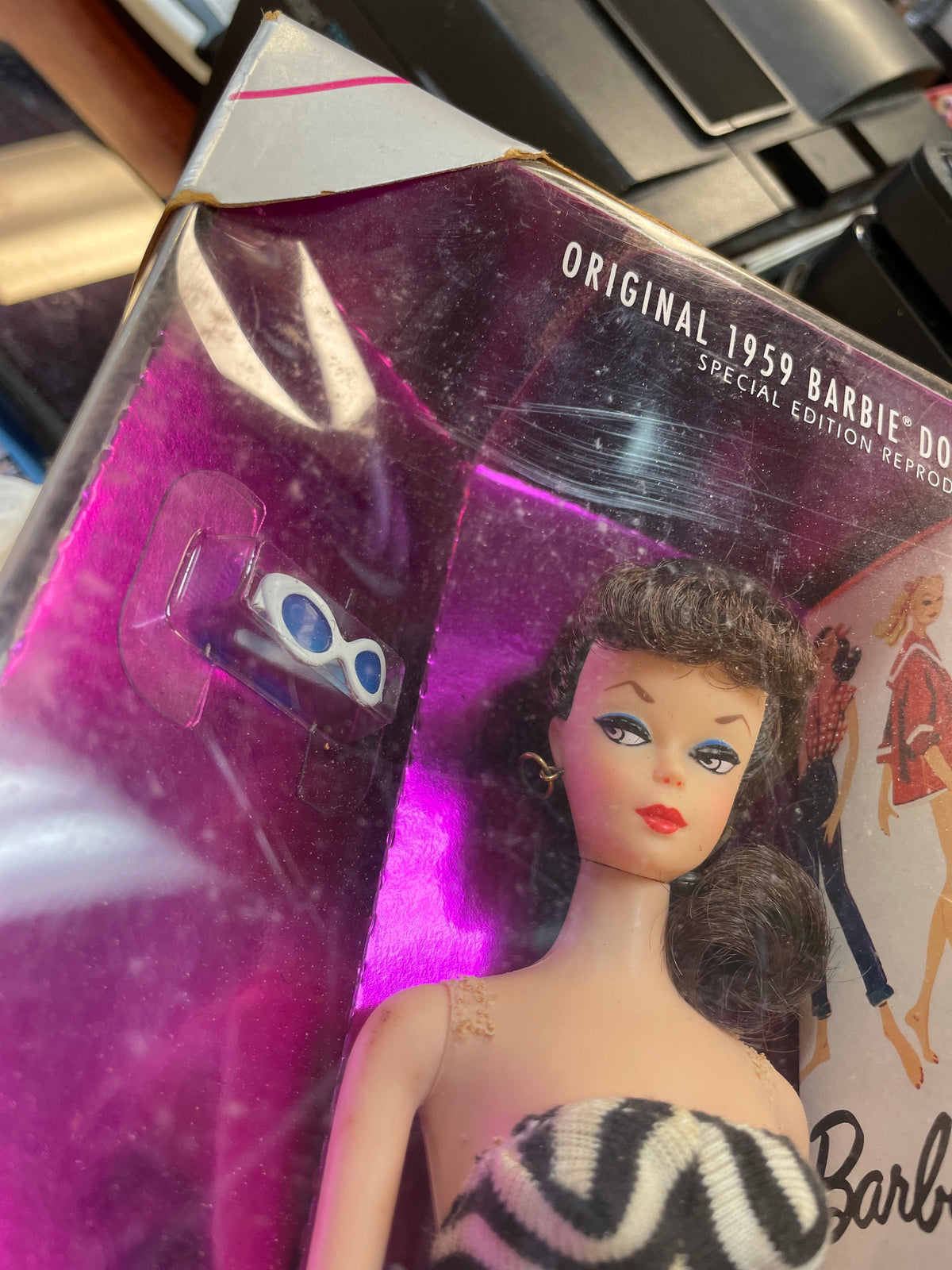 Brunette Barbie 35th #11782 (Vintage Barbie, Mattel) **SEALED**