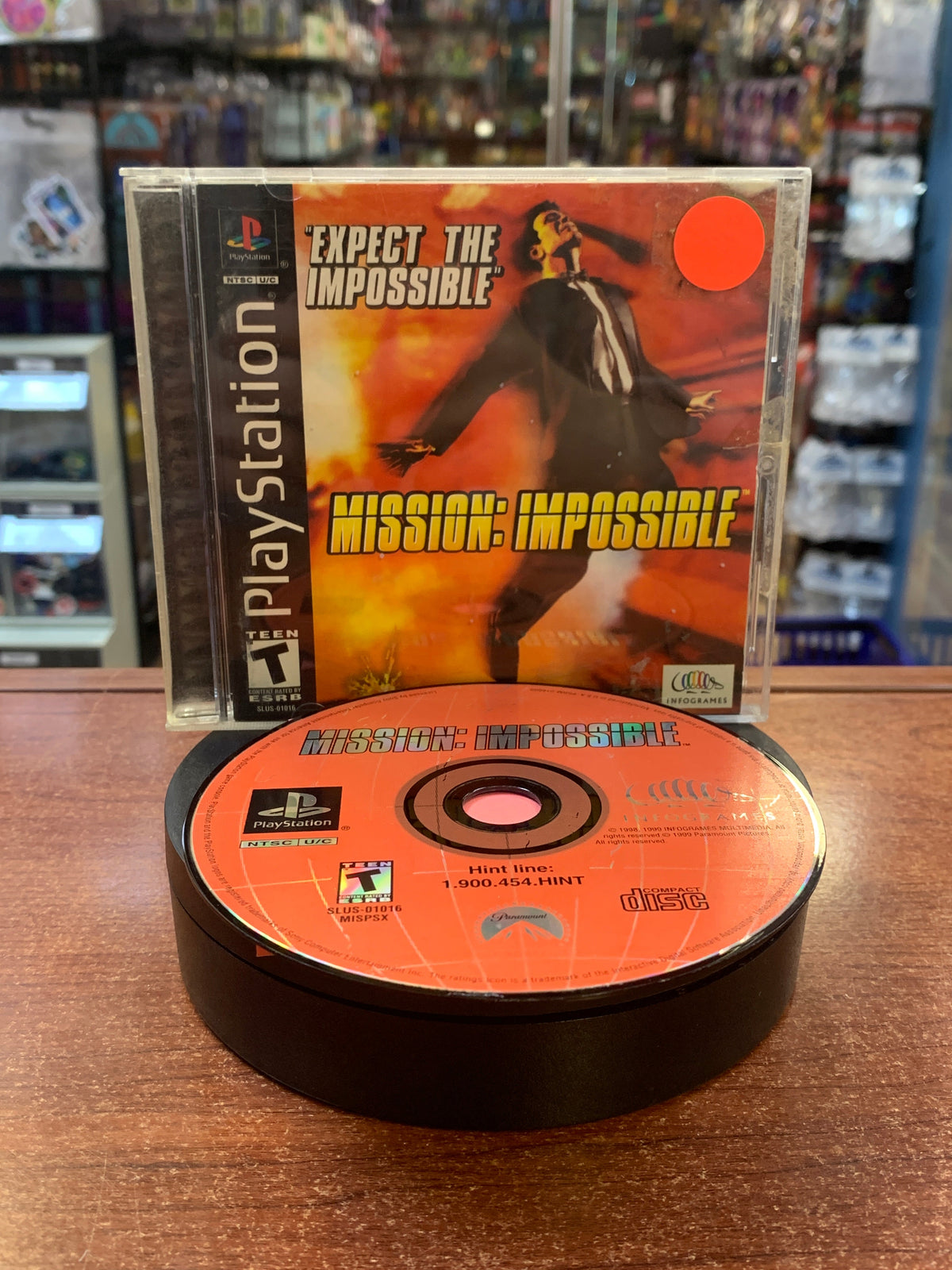 Mission Impossible (PS1 Playstation, Video Game) **TESTED**