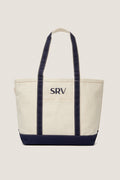 Navy Medium Canvas Tote