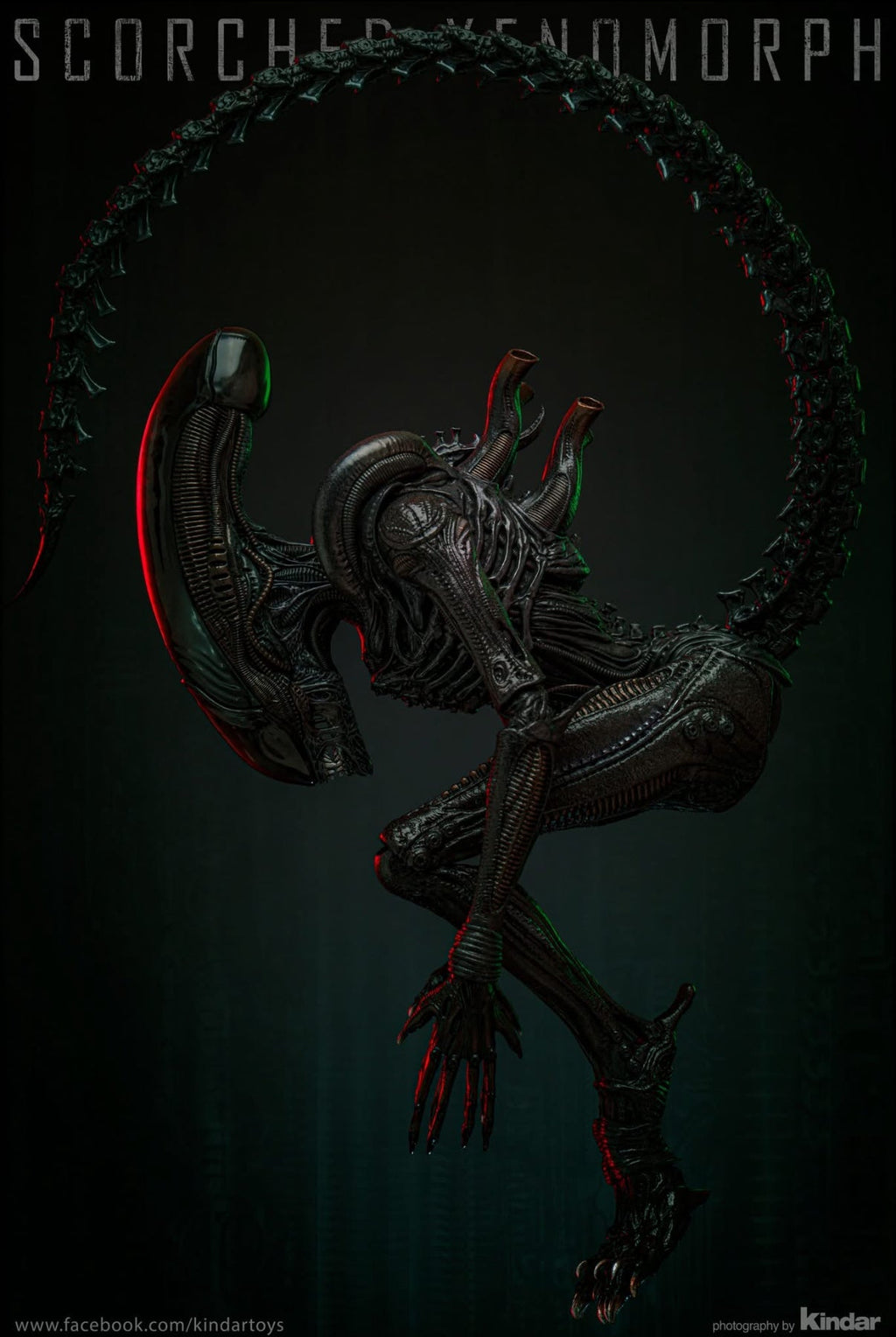 READY🔥Hot Toys MMS784 Alien: Romulus 1/6th scale Scorched Xenomorph Collectible Figure