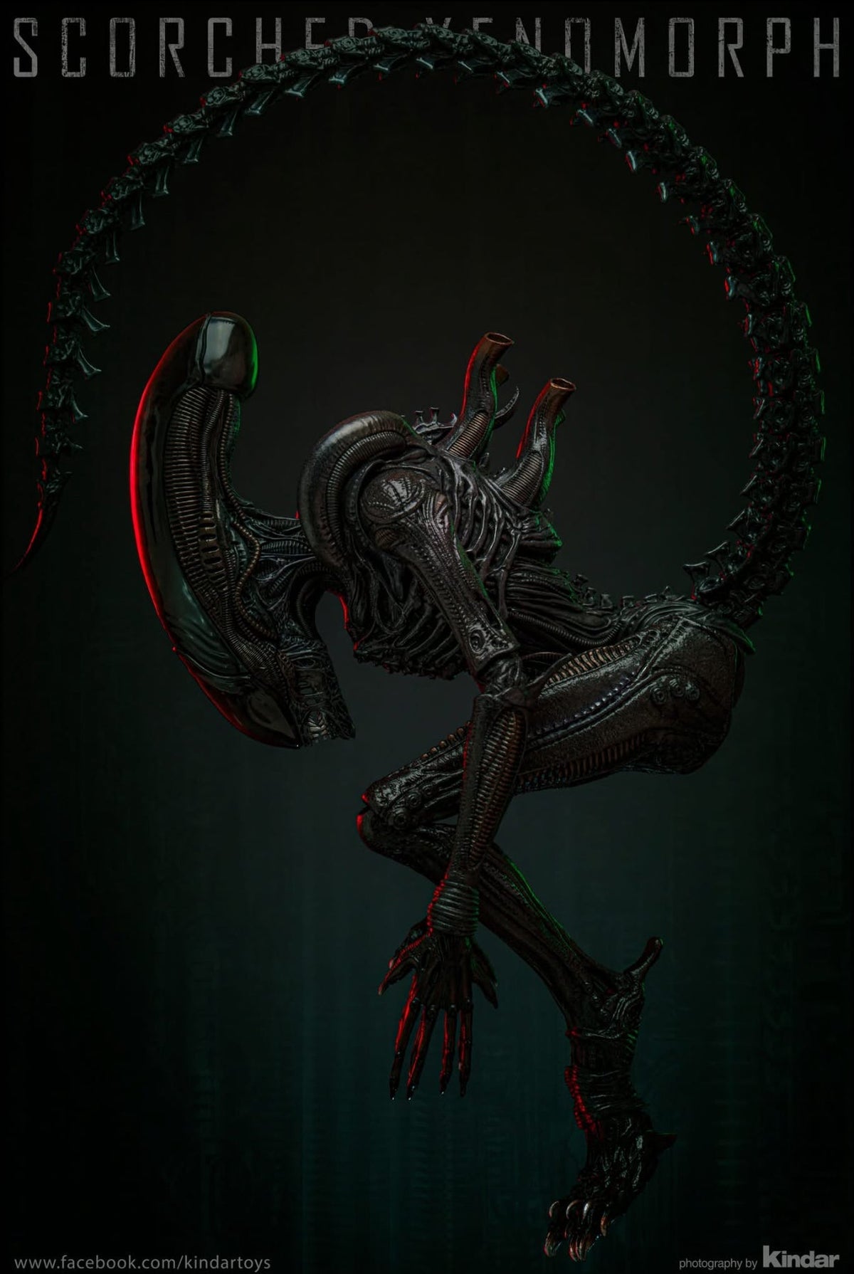 READY🔥Hot Toys MMS784 Alien: Romulus 1/6th scale Scorched Xenomorph Collectible Figure