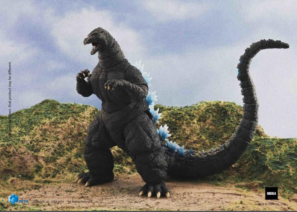 Exquisite Basic Series None Scale 7 Inch Godzilla vs. King Ghidorah Heat Ray Godzilla Hokkaido Ver. Action Figure by HIYA