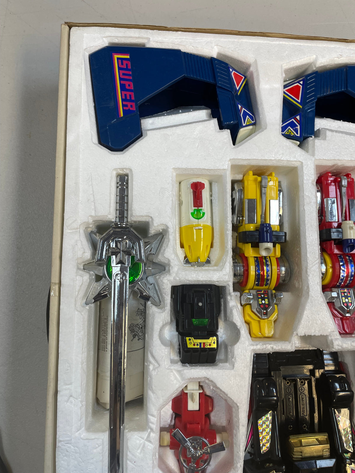 Super Combination Robot B/O 17 in 1 (Vintage Voltron KO, Hsiang Shan Toys)