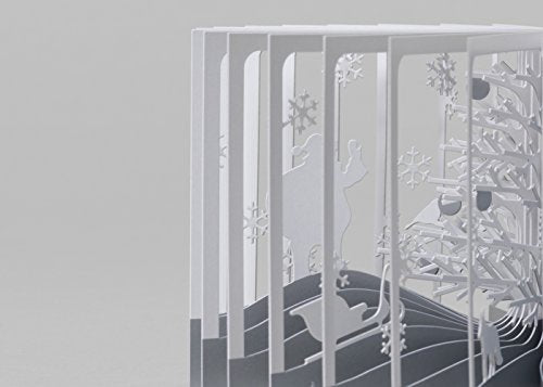 360°书 雪世界 立体书 360°BOOK系列 圣诞版 雪白森林