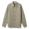 A.P.C. Basile Canvas Overshirt (Gray Green)