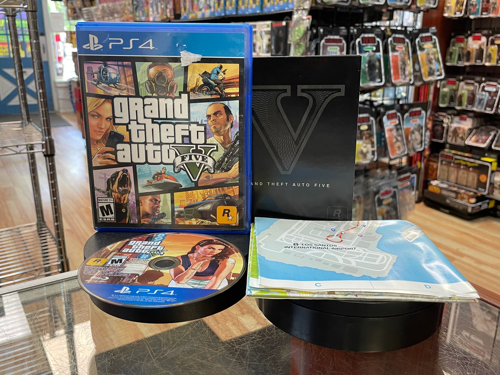 Grand Theft Auto V (Sony Playstation PS4, Video Games) **TESTED**