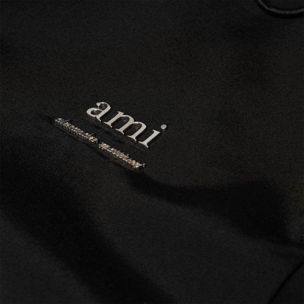 AMI Paris Hooded Windbreaker (BLACK)