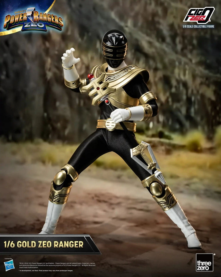 FigZero Gold Zeo Power Ranger - Power Rangers Zeo