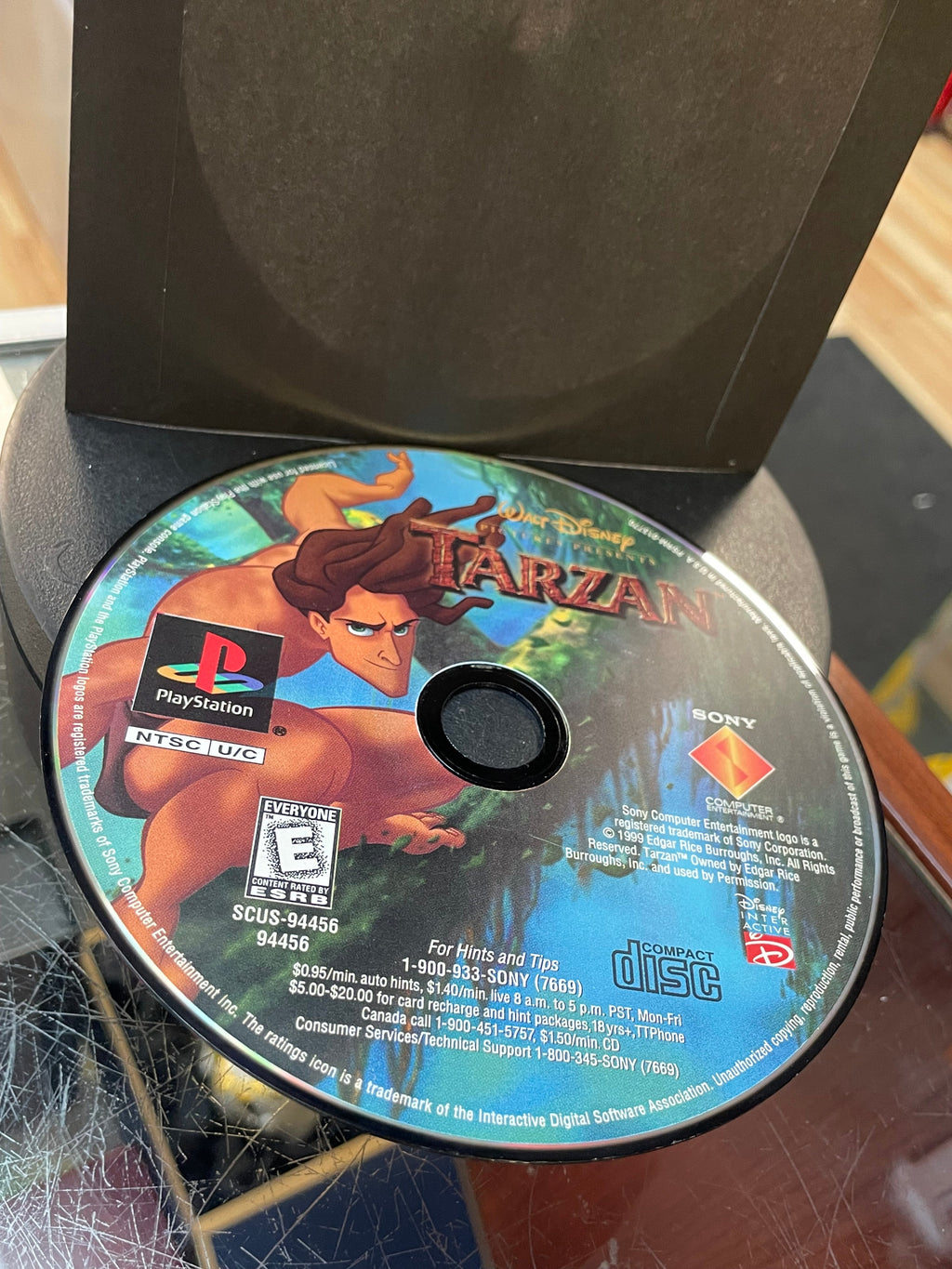 Disney Tarzan (Sony Playstation PS1, Video Games) **TESTED**