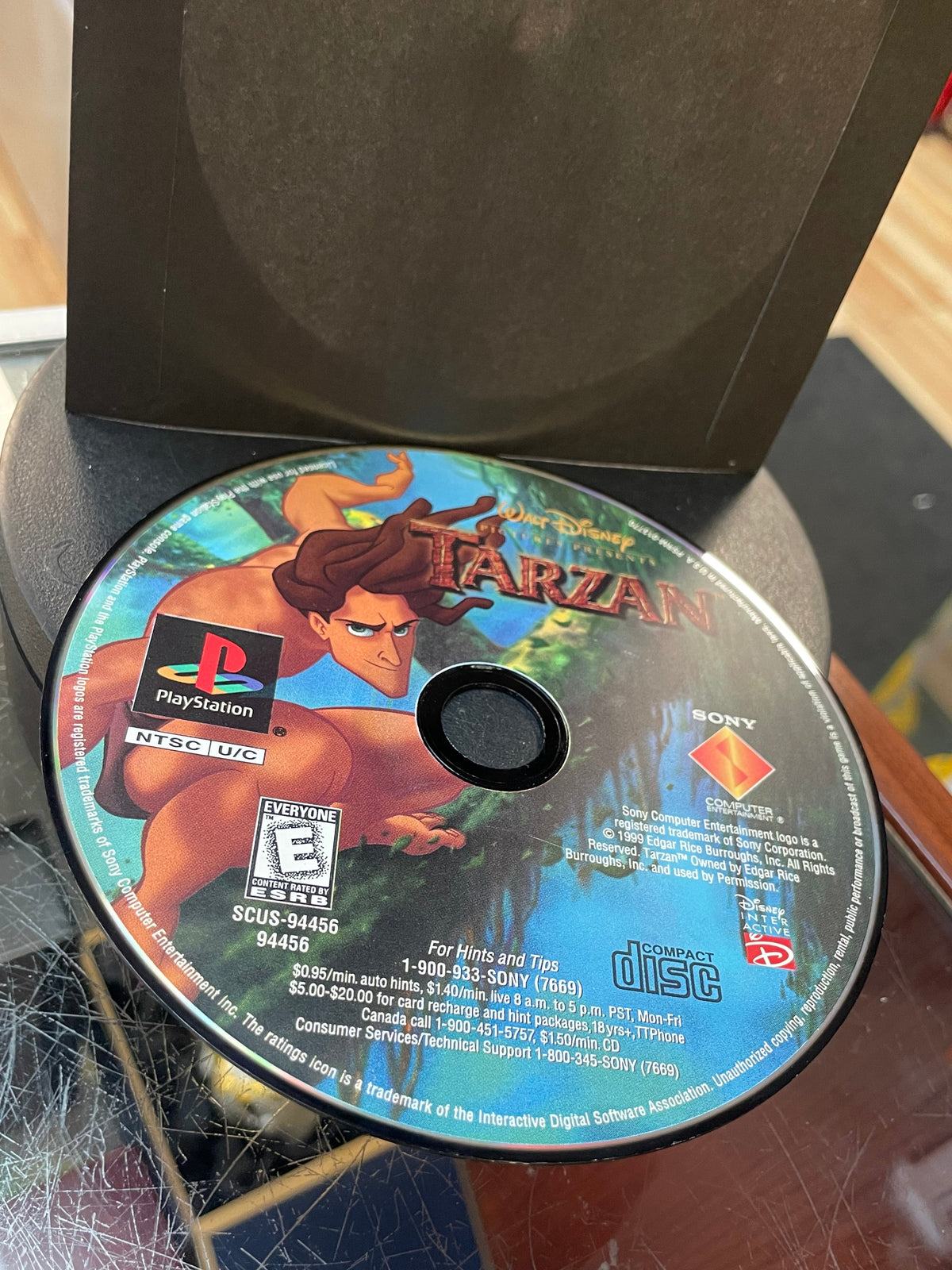 Disney Tarzan (Sony Playstation PS1, Video Games) **TESTED**