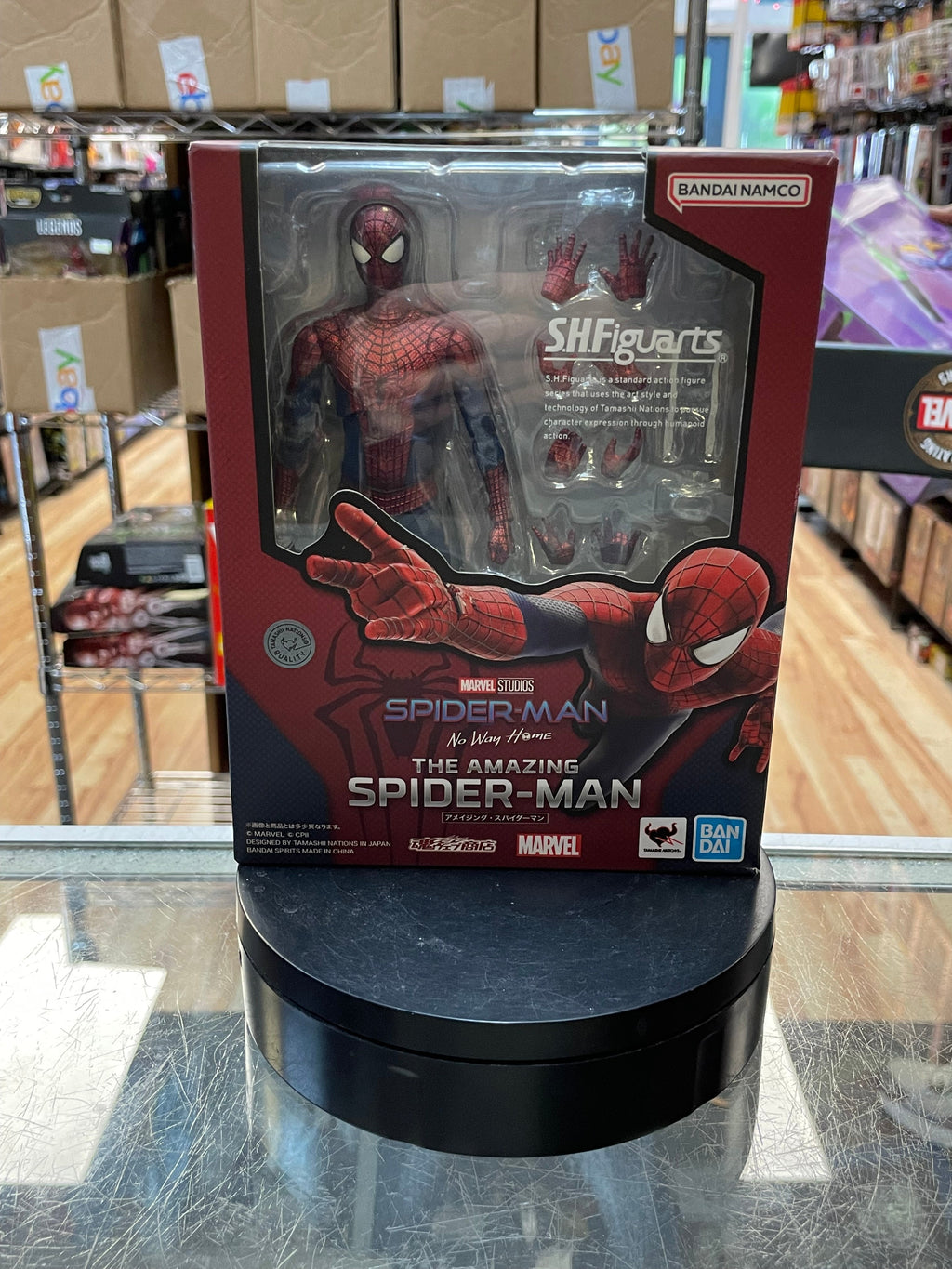 Andrew Garfield Spider-Man (Bandai Tamashii Nations, Marvel) COMPLETE