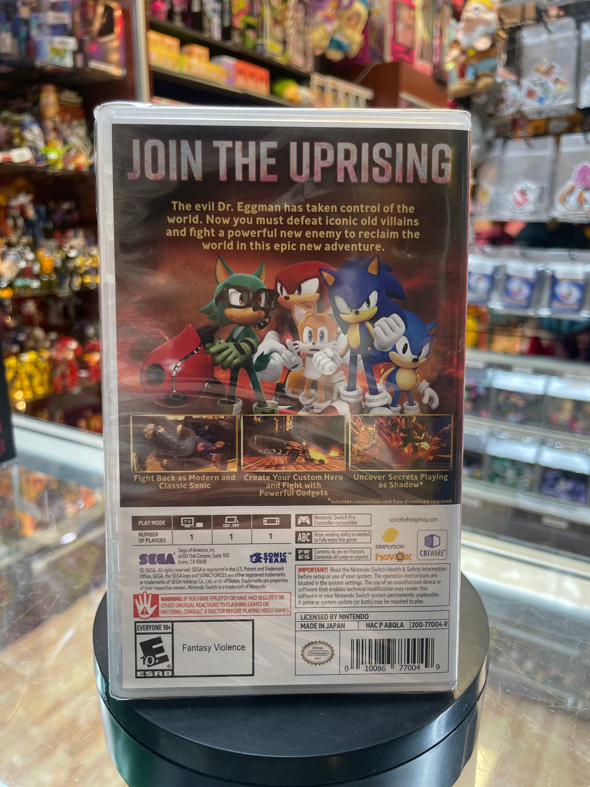 Sonic Forces (Nintendo Switch Video Games) **SEALED**
