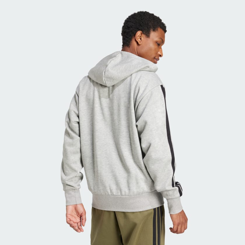 Men's adidas Essentials 3-Stripes Fleece Hoodie