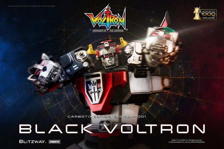 Blitzway - CARBOTIX BLACK VOLTRON FIGURE