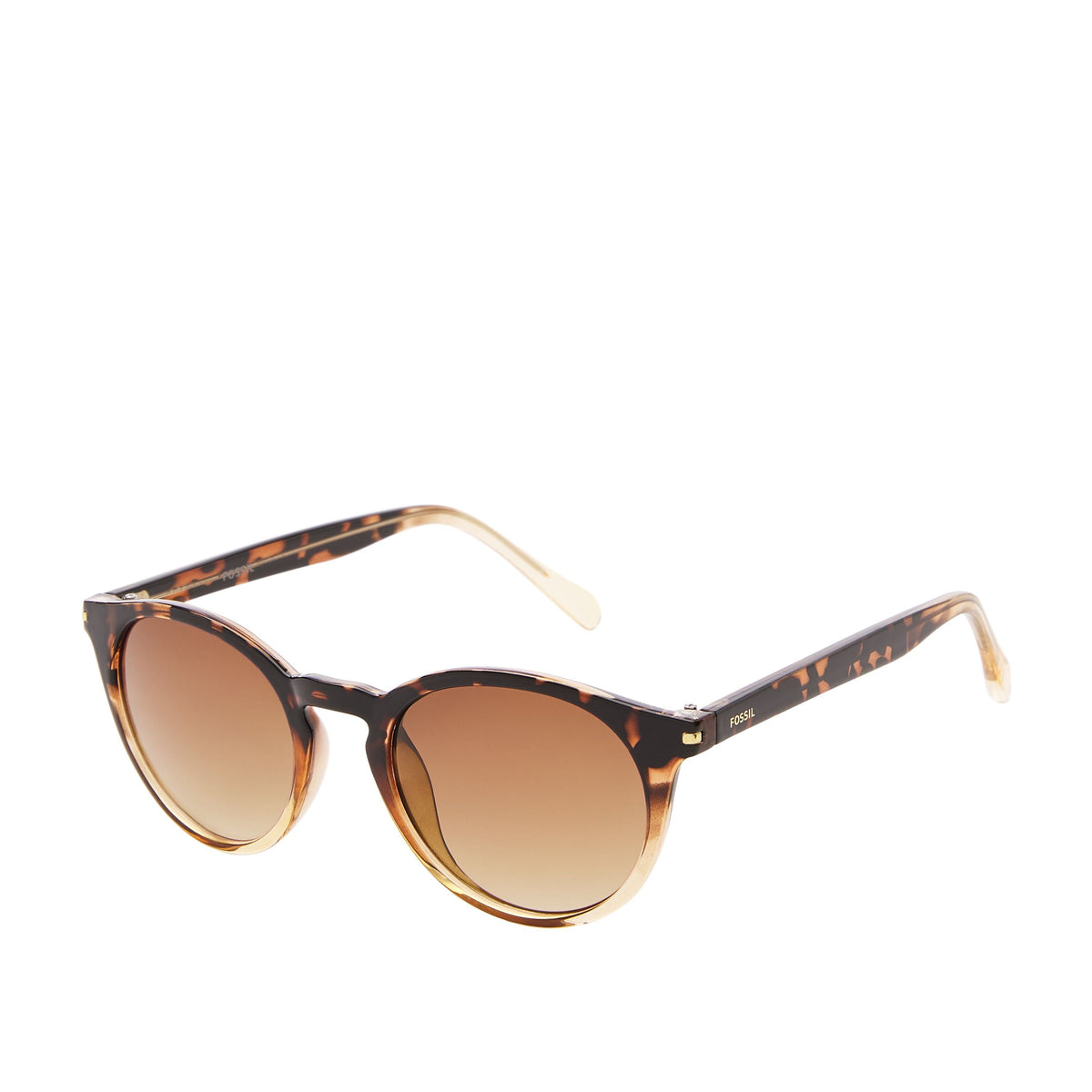 Fossil Women's Round Sunglasses