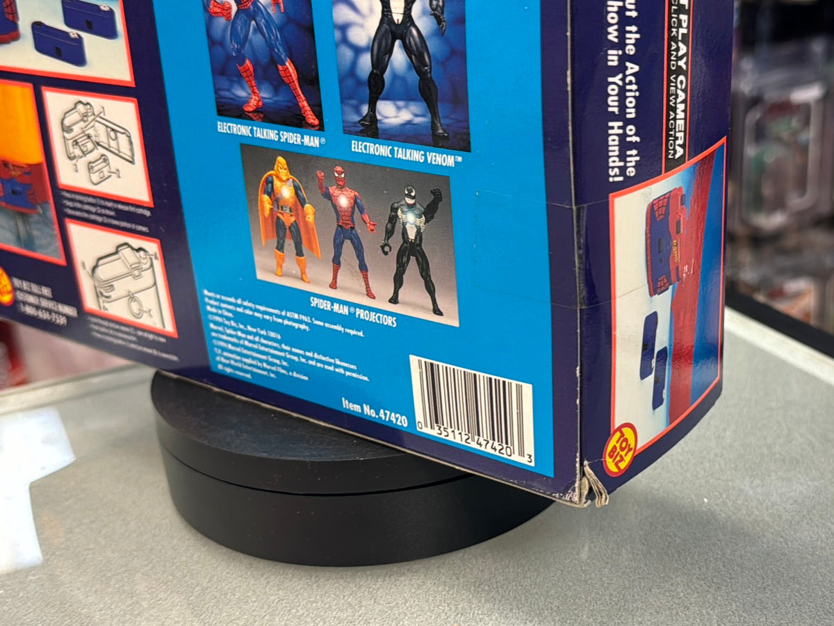 Belt Play Camera with Click & View (Vintage Marvel Animated Spider-Man, Toybiz) SEALED