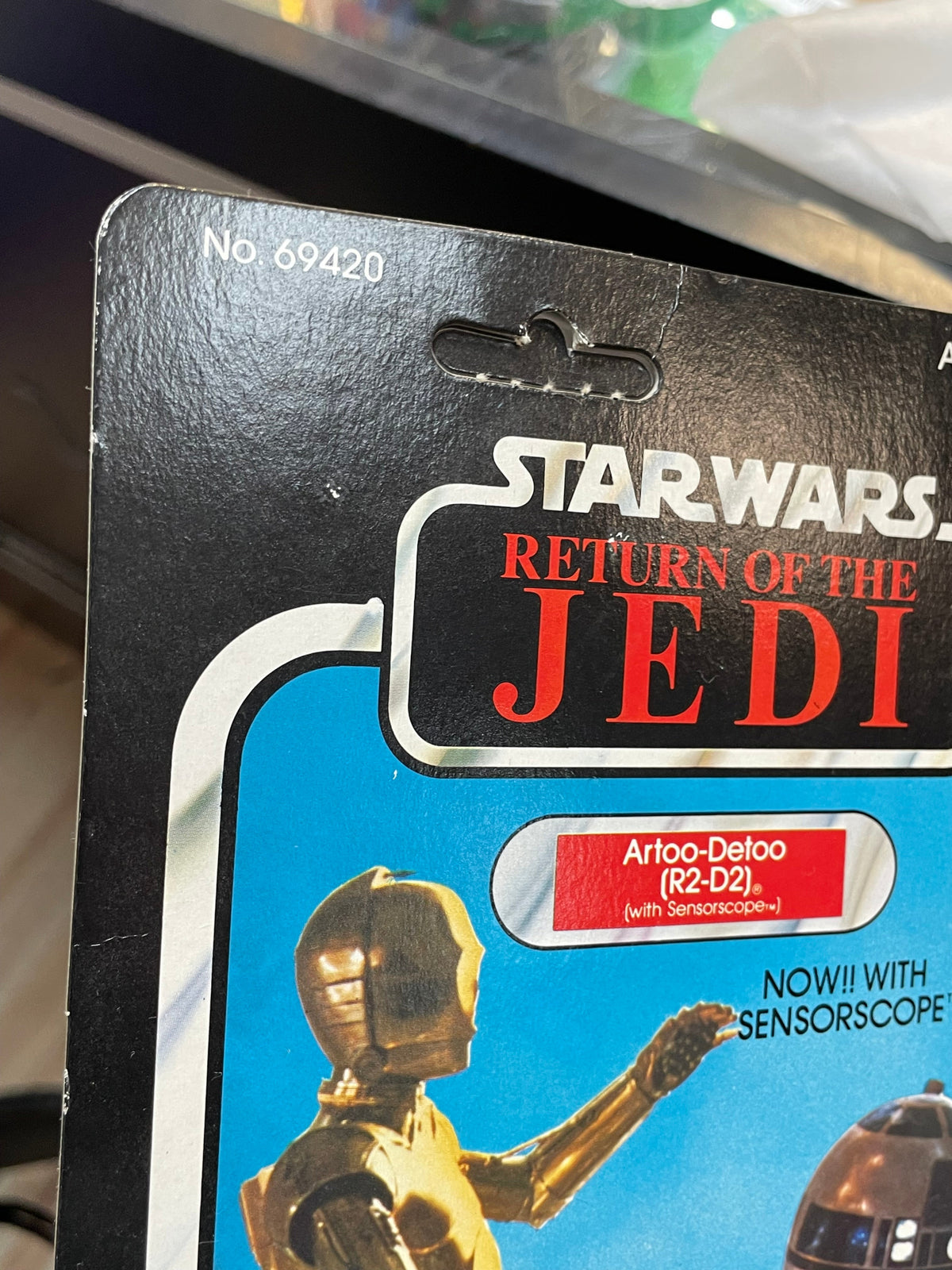 Sensorscope R2-D2 ROTJ 77 (Vintage Star Wars, Kenner) **SEALED**