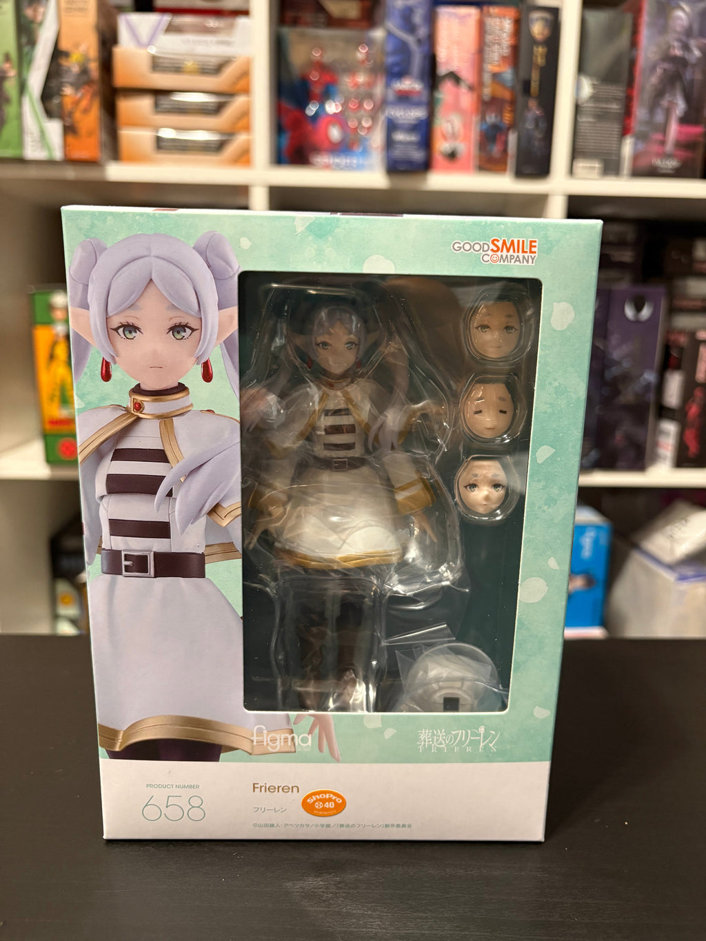 Figma 658 Frieren Beyond Journey's End - Frieren w/Limited Bonus Zoltraak Circle by Good Smile Company