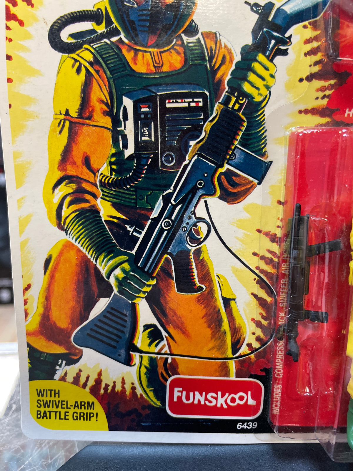 Airtight (Vintage GI Joe, Funskool) **SEALED**