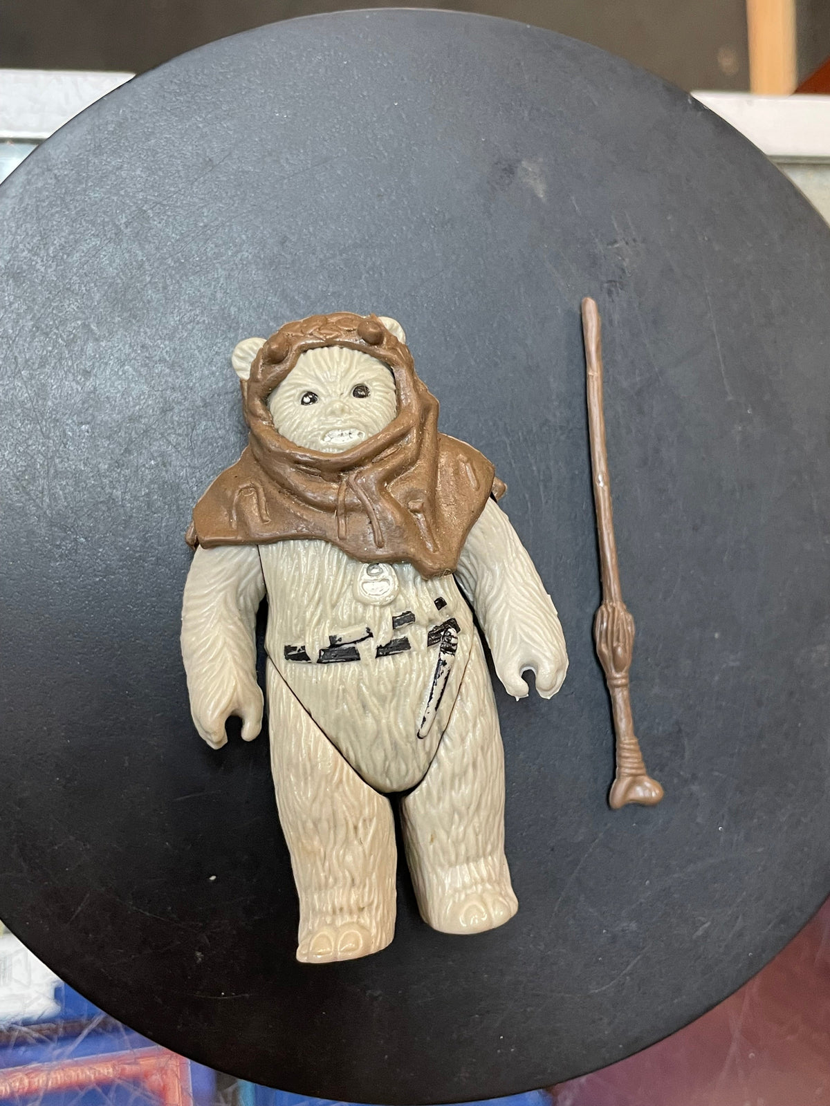 Chief Cherpa Ewok 7066 (Star Wars Vintage, Kenner) COMPLETE