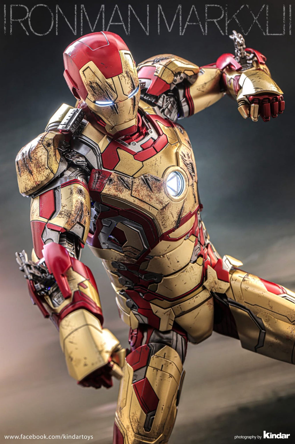 READY🔥Hot Toys MMS759D66B Marvel Ironman 3 Ironman Mark 42 (2.0) 1/6 Scale Collectible Figure (Deluxe Version) Special Edition