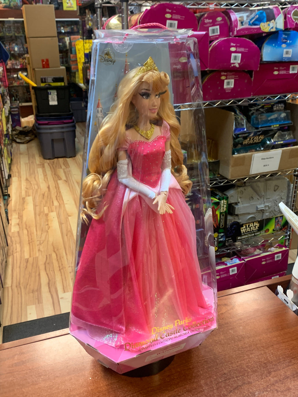 Aurora Doll 17" (Disney Diamond Collection, Sleeping Beauty) SEALED