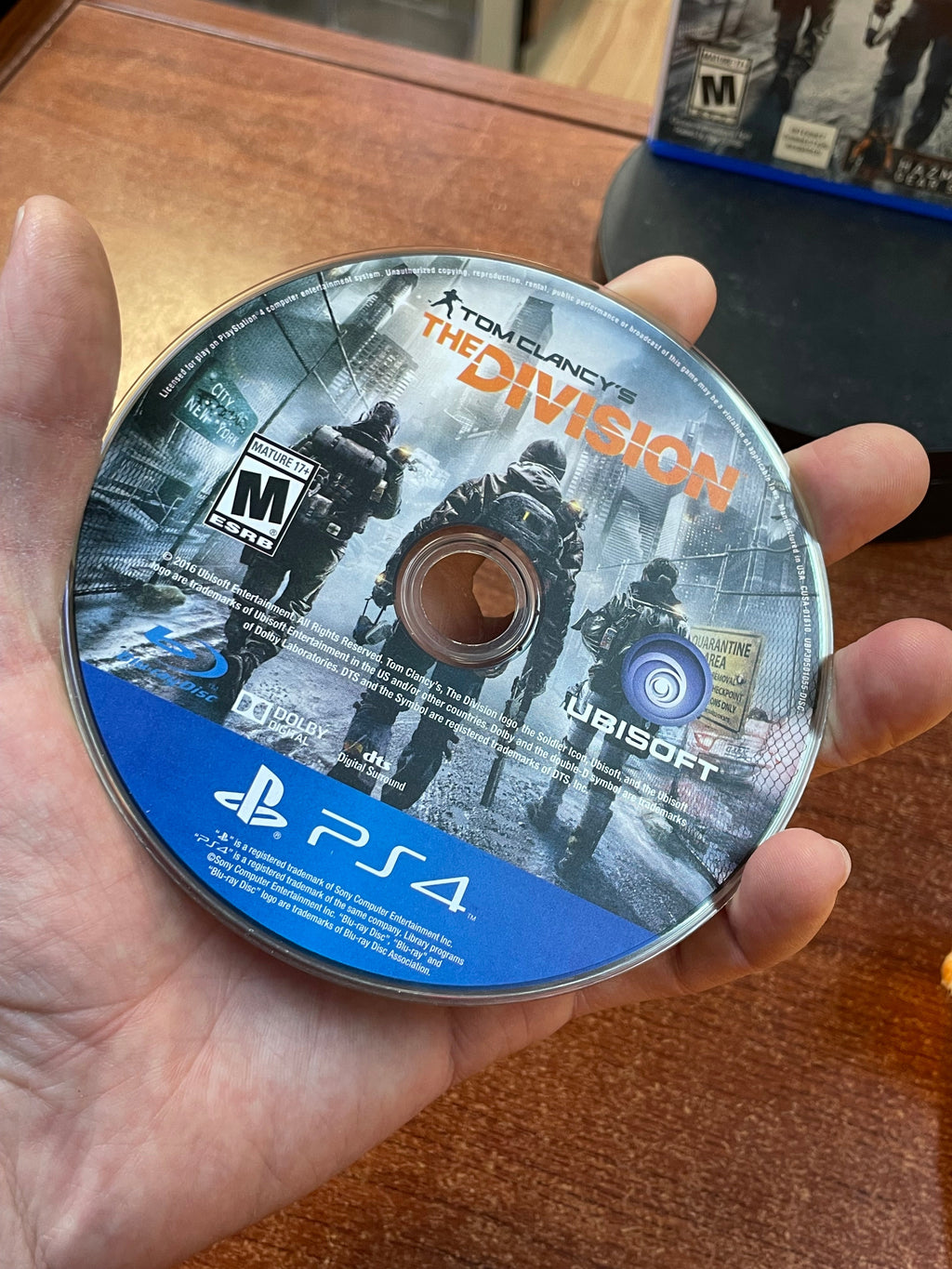 Tom Clancy’s The Division (Sony Playstation PS4, Video Games) **TESTED**