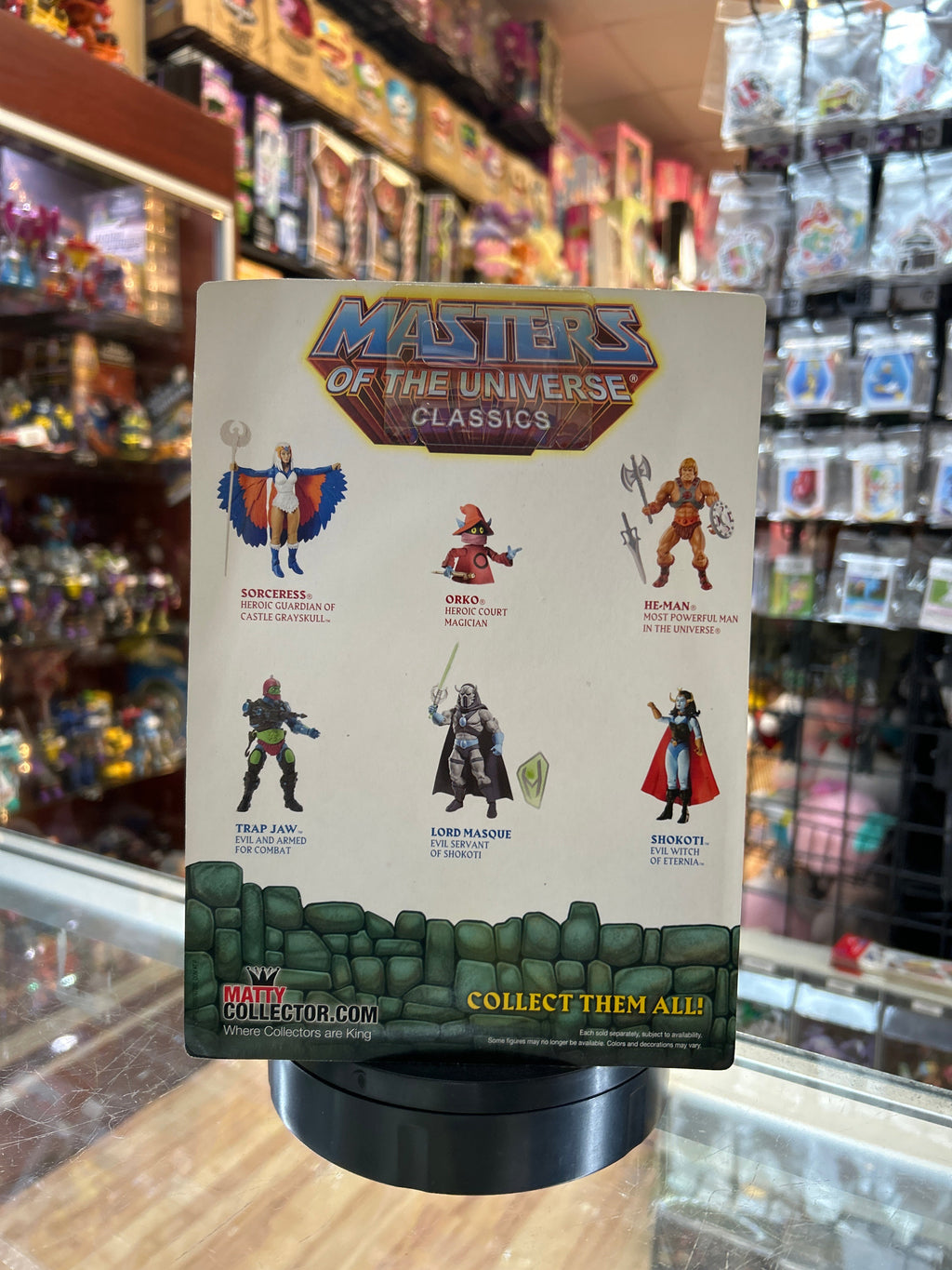 Lord Masque (Mattel, Classics, MOTU) **SEALED**