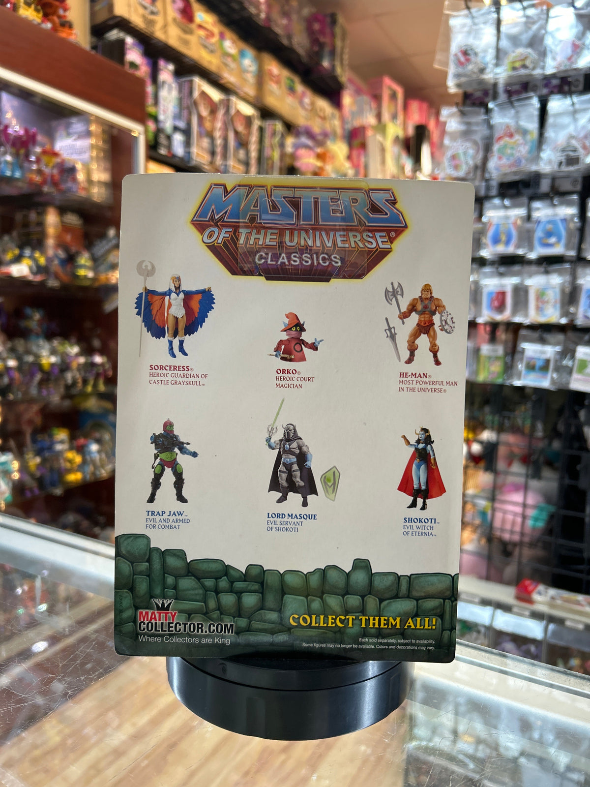 Lord Masque (Mattel, Classics, MOTU) **SEALED**