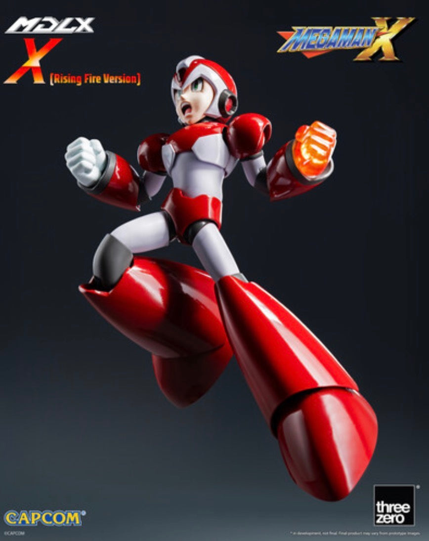 Mega Man X (Rockman X) MDLX Rising Fire Version by Threezero