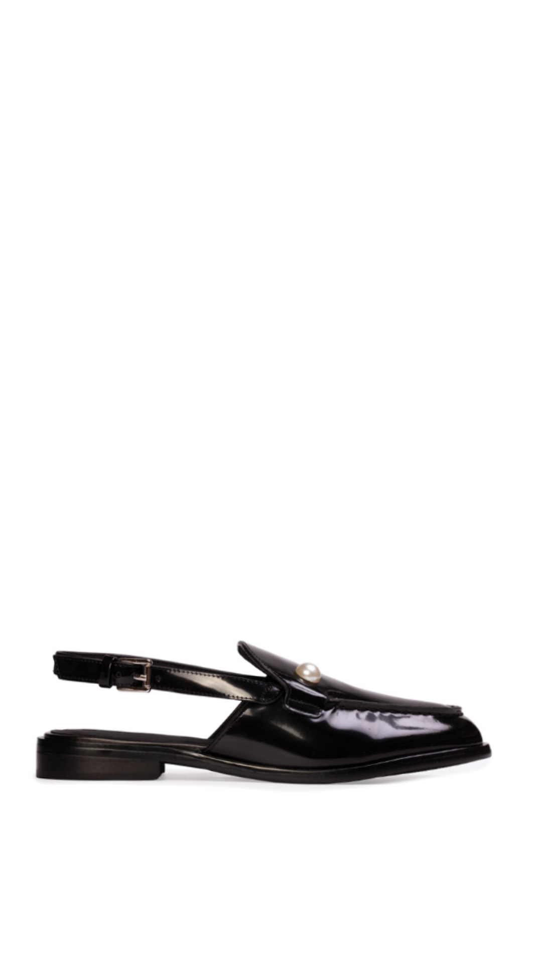 Black Suede Studio Haven Loafer