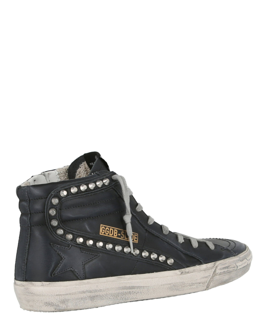 Studded High-Top Slide Sneakers