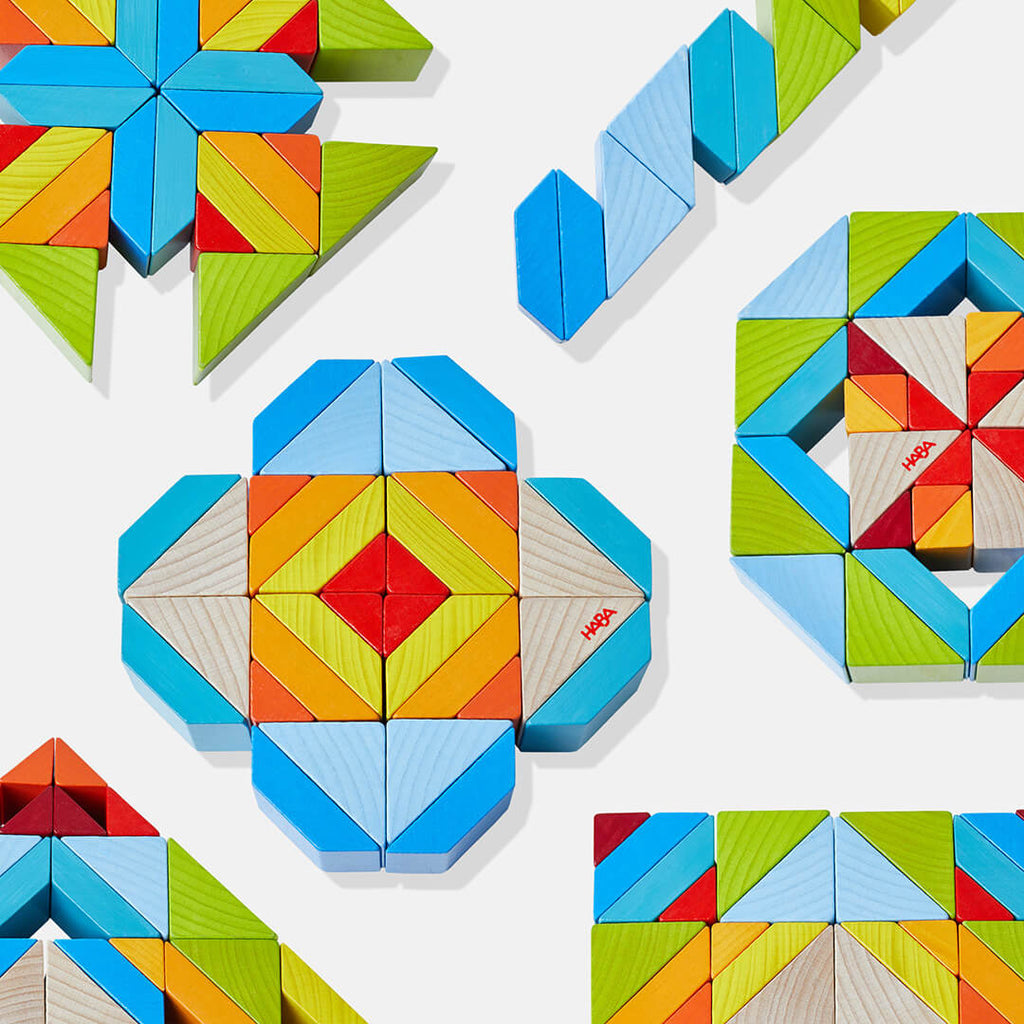 3D Wooden Mosaic Arranging Game