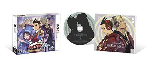 Capcom 3DS 逆转裁判4 收藏版 游戏含迷你原声CD CPCS-01135