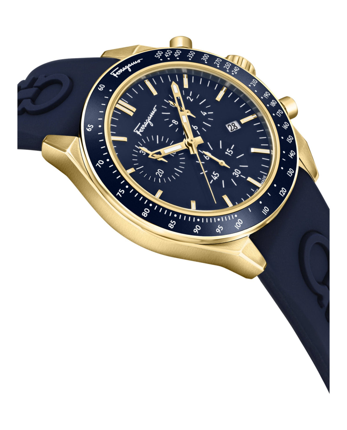 Ferragamo Urban Chrono Silicone Watch