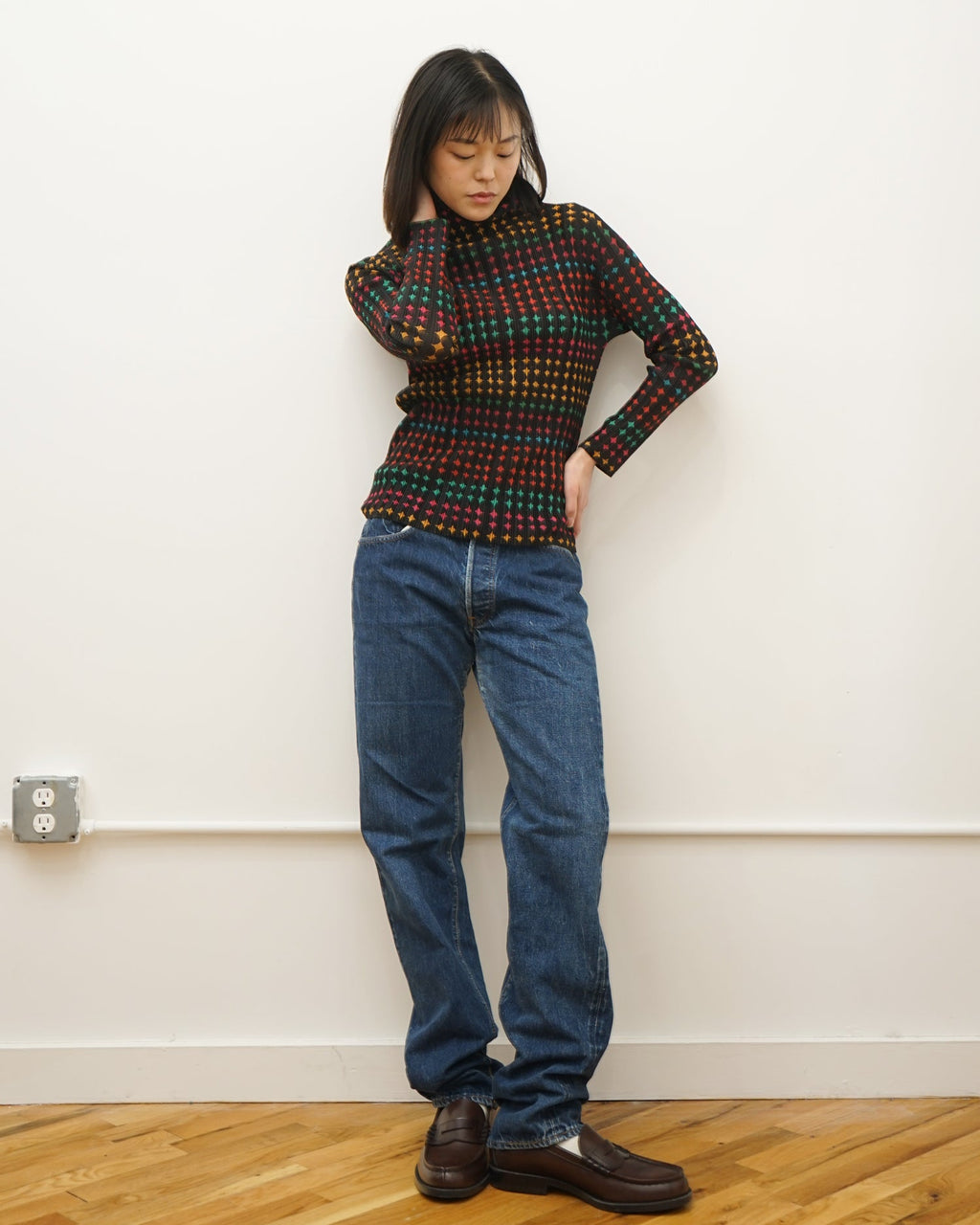 1960's 501  Big E Straight Fit Denim Pants / size: 29