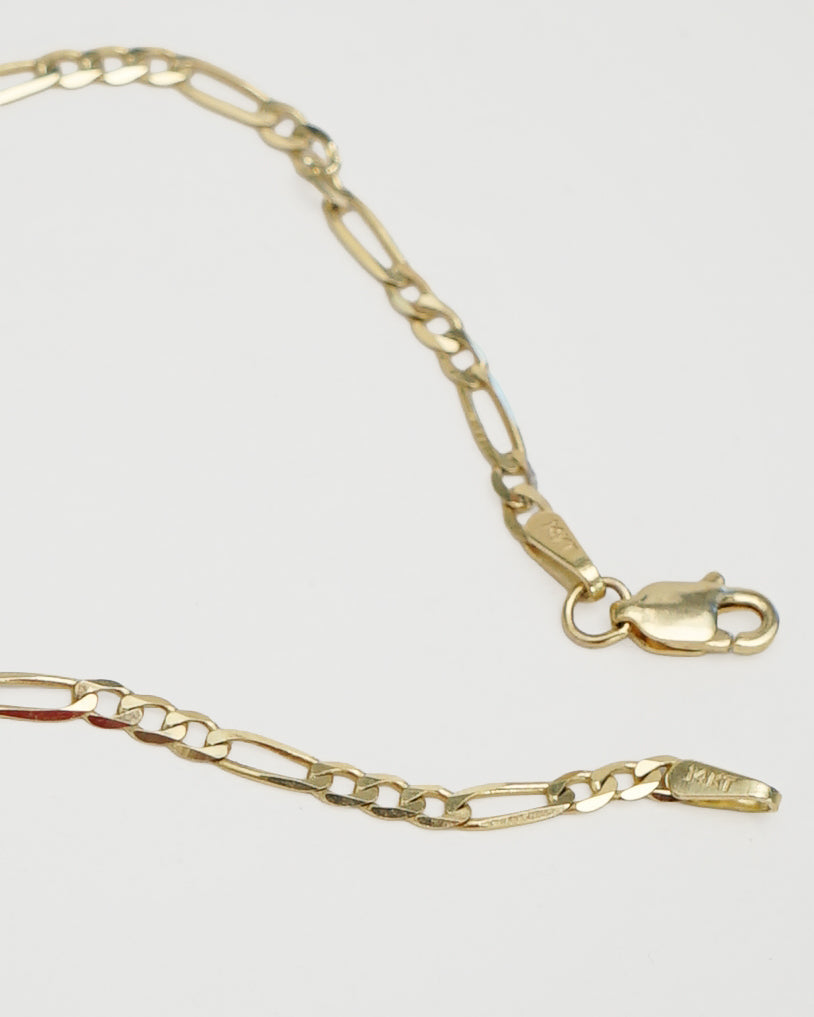 14k Gold Chain Bracelet