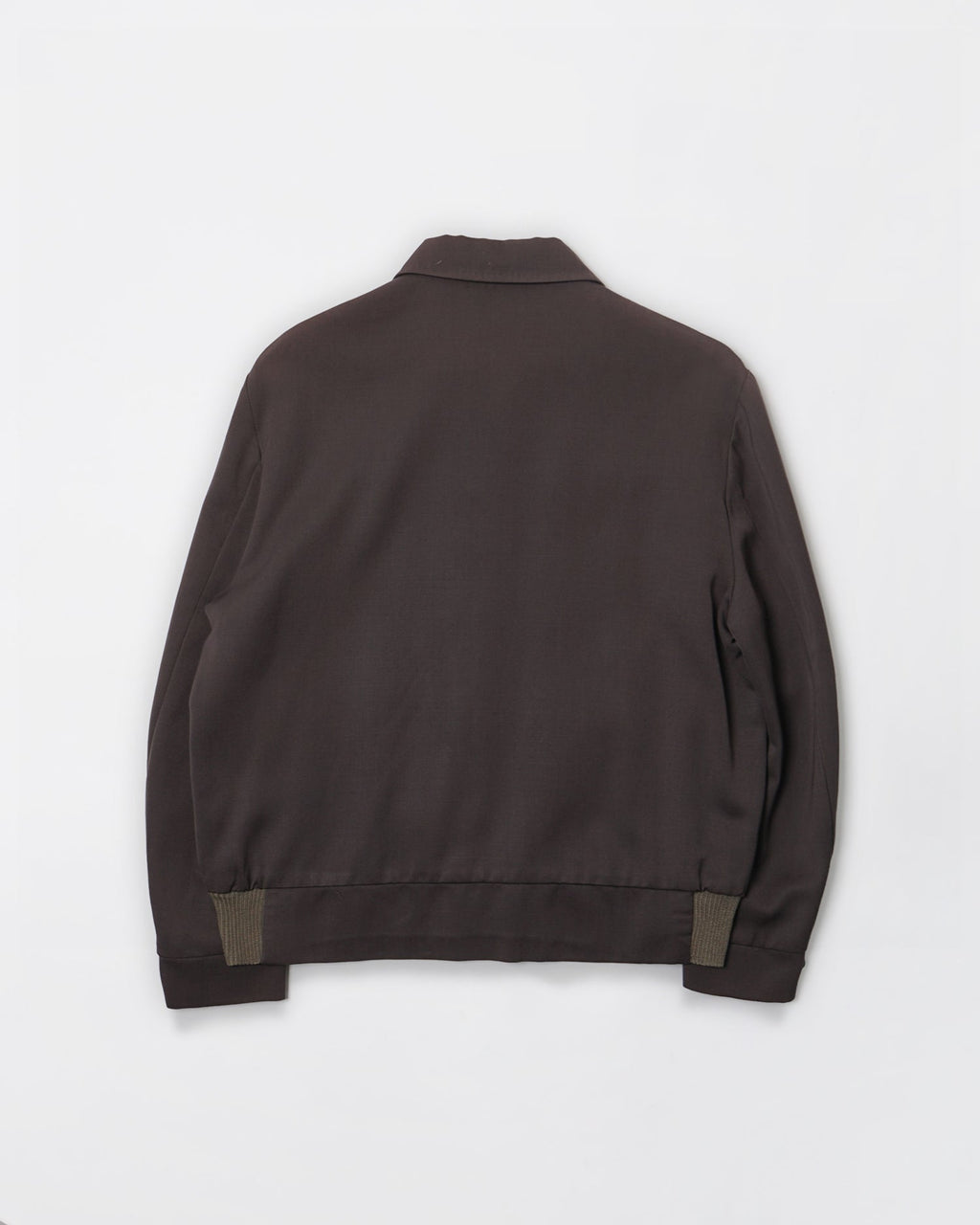 1950's Rayon Gabardine Zip-Up Jacket