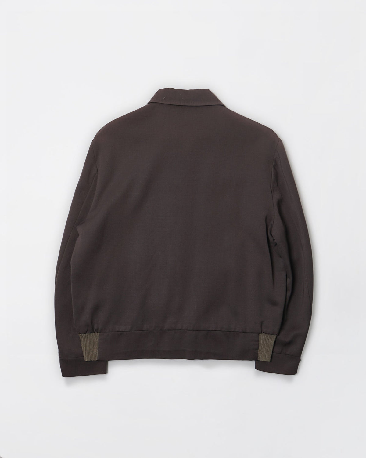 1950's Rayon Gabardine Zip-Up Jacket