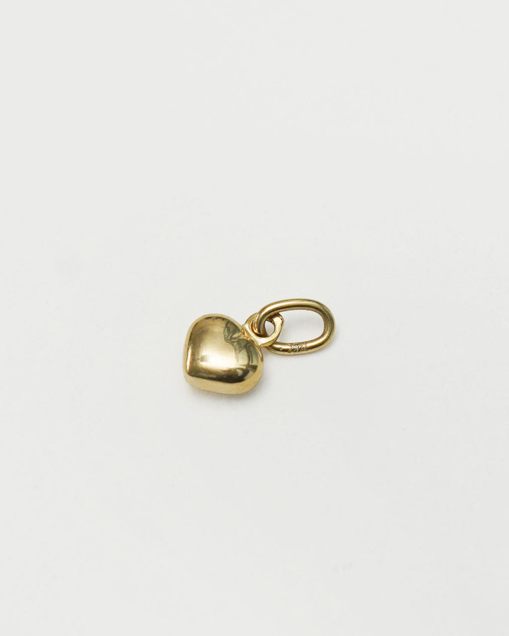 14k Gold Heart Charm