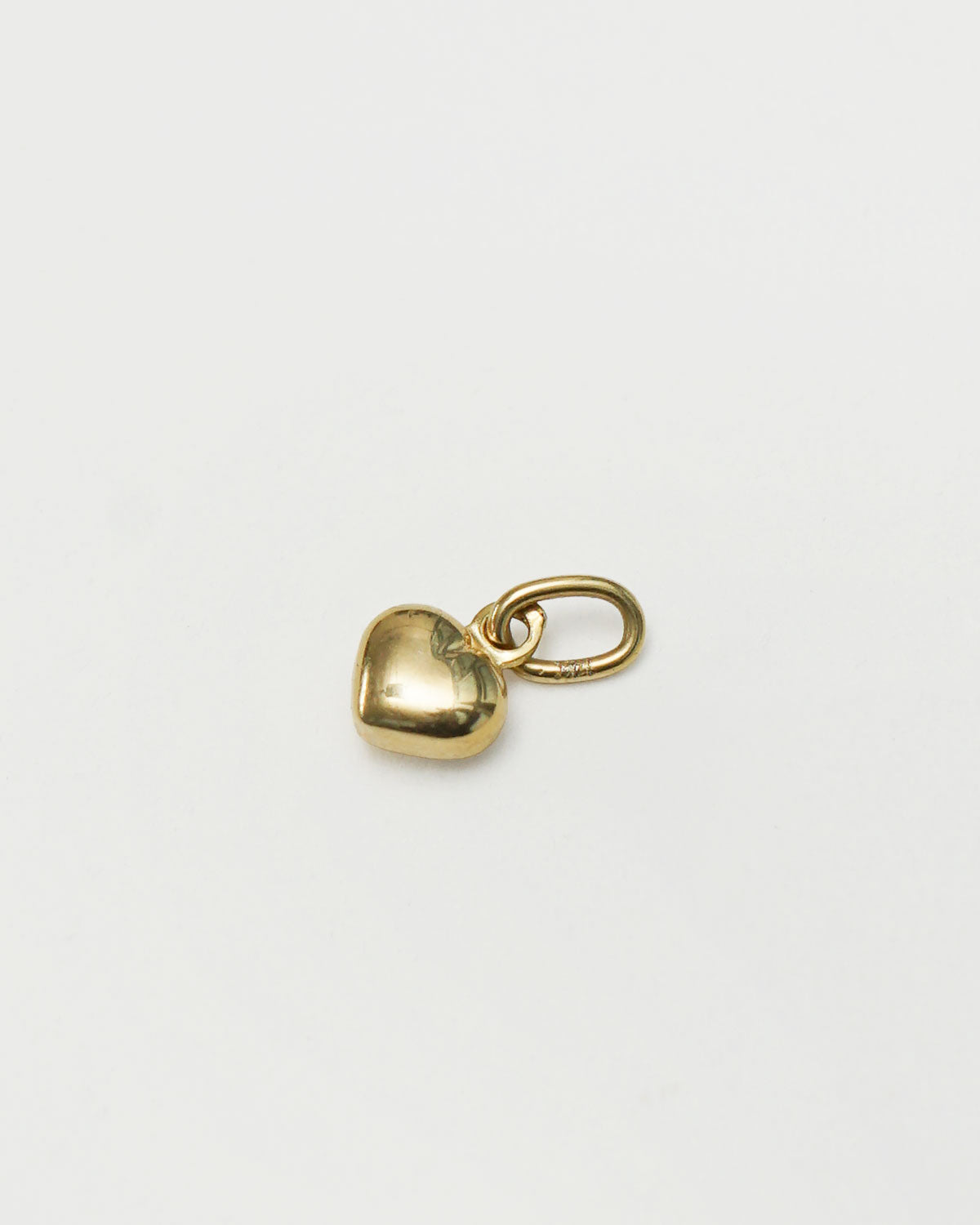 14k Gold Heart Charm