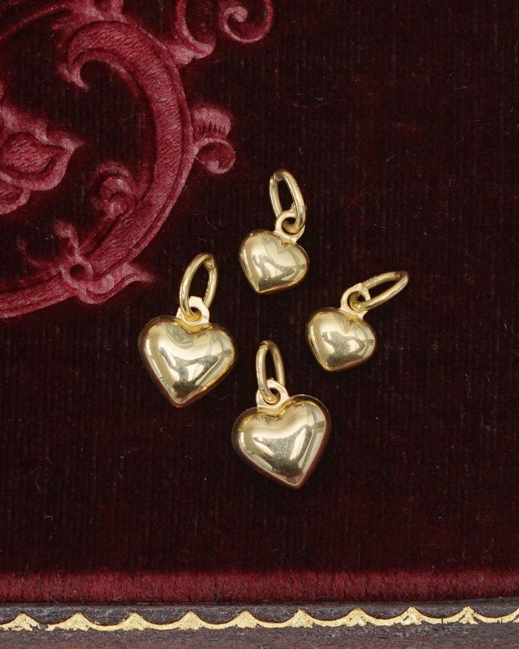 14k Gold Heart Charm